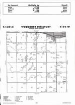 Woodbury Township, Jamestown, Directory Map, Stutsman County 2007
